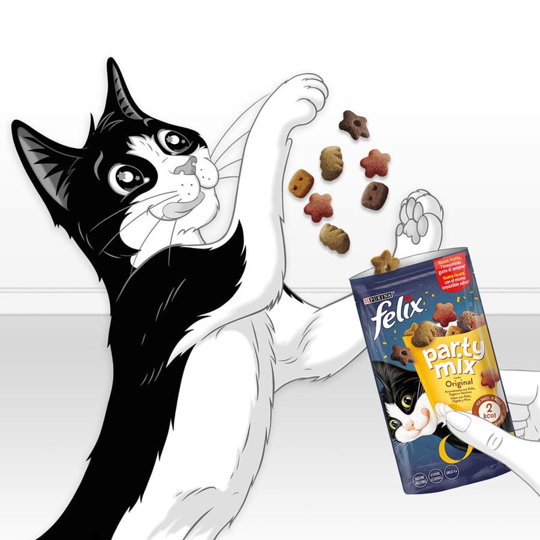 Felix Party Mix Original Bocaditos para gatos, , large image number null